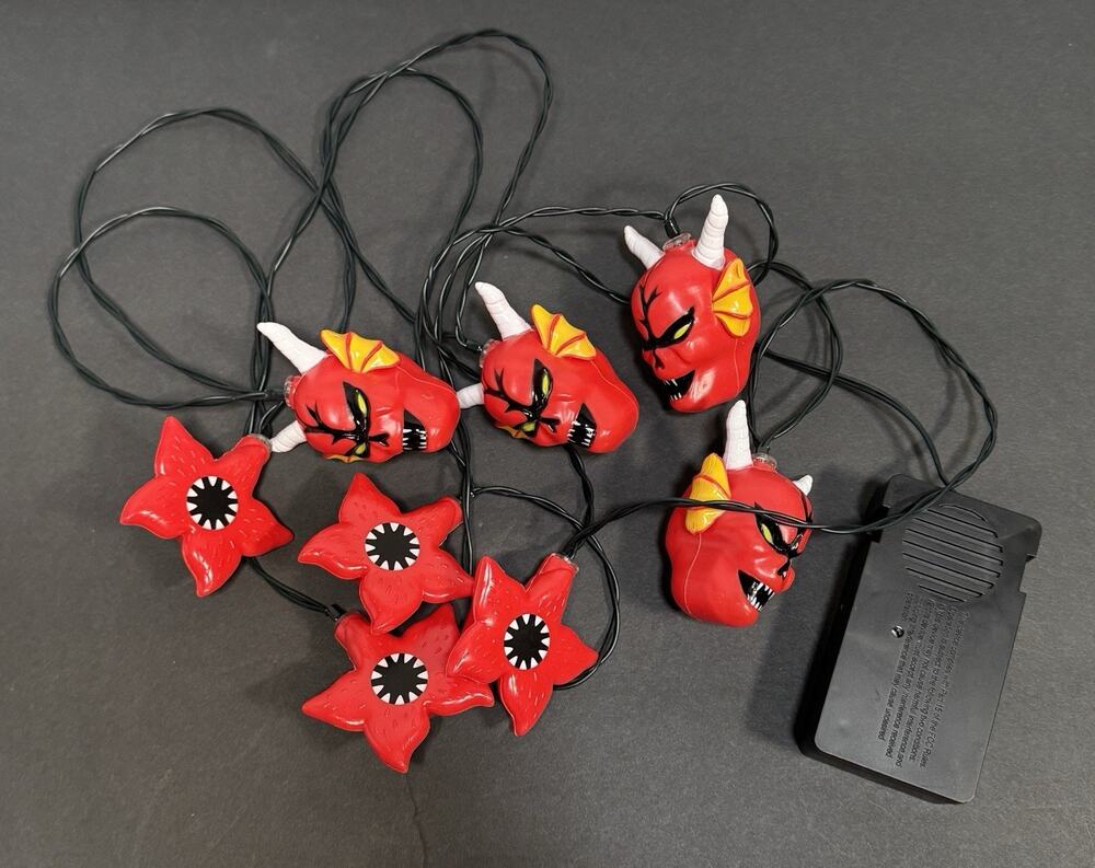 Stranger Things Dark Mischief Character Led Lights Music Netflix Demogorgan
